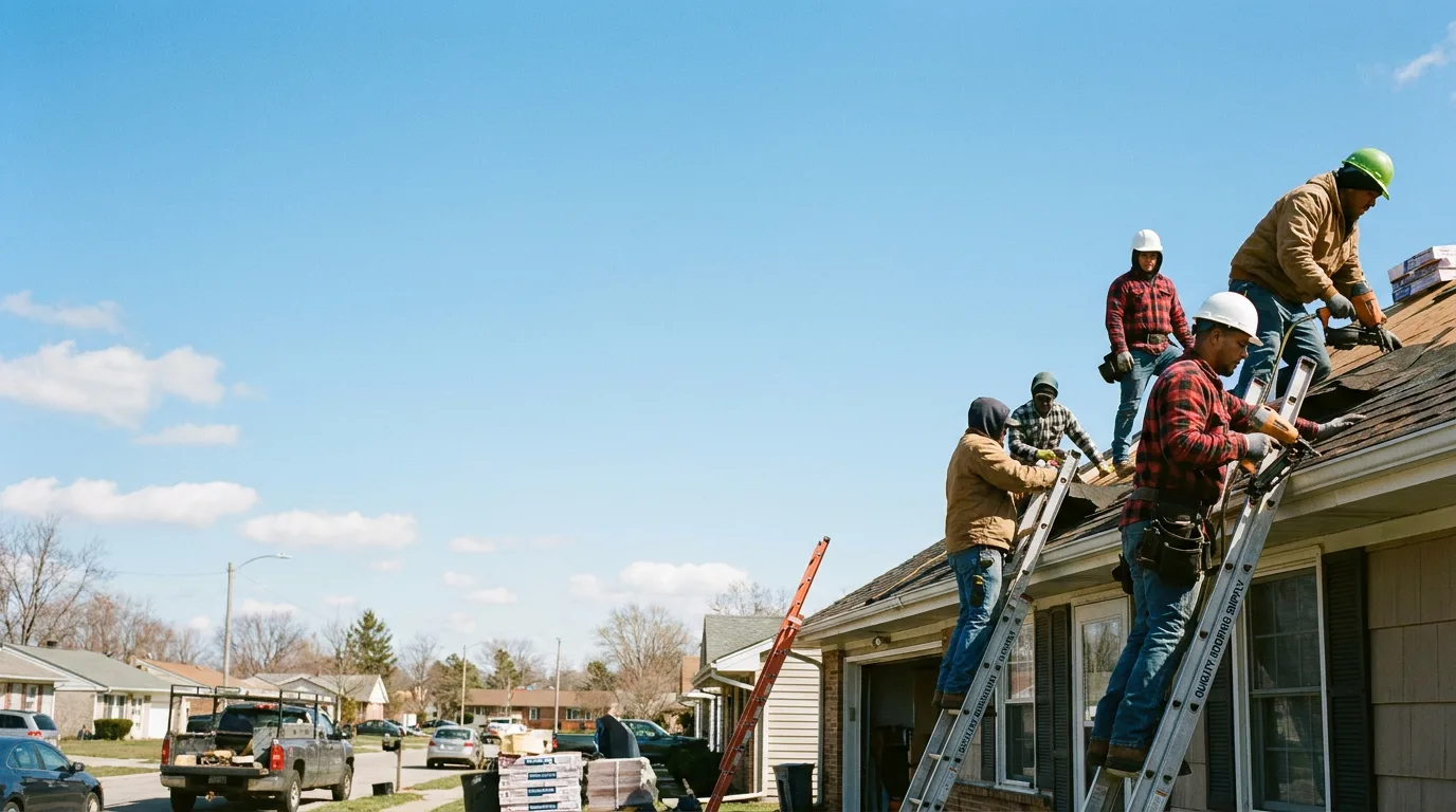 Roofing in West Point, IL near me